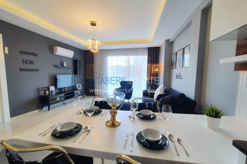 Приобрести Квартира в Махмутларе с мебелью в комфортабельном комплекс  9 