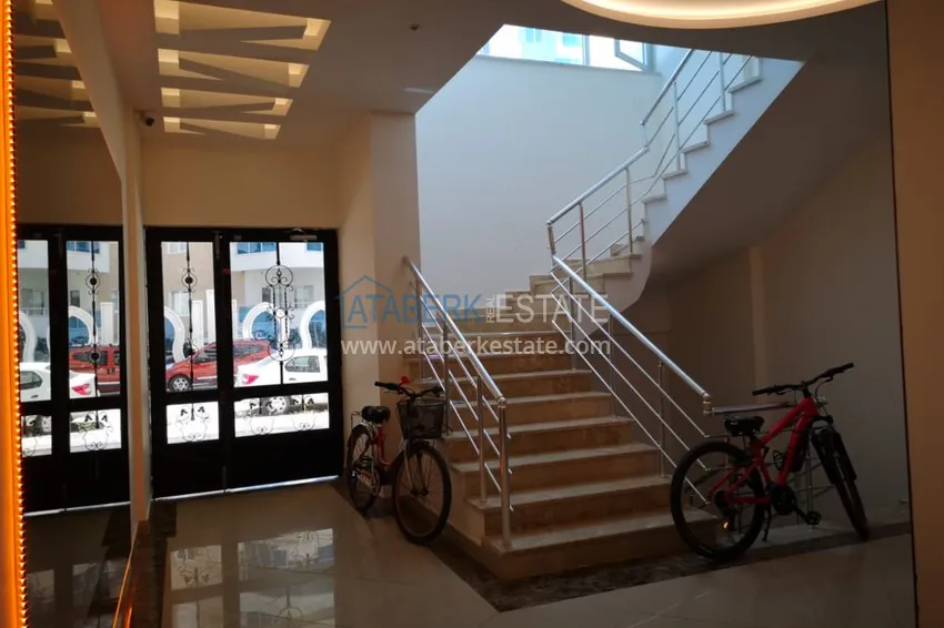 Квартира в Махмутларе – 2 спальни, отдельная кухня, застекленные балконы  8 