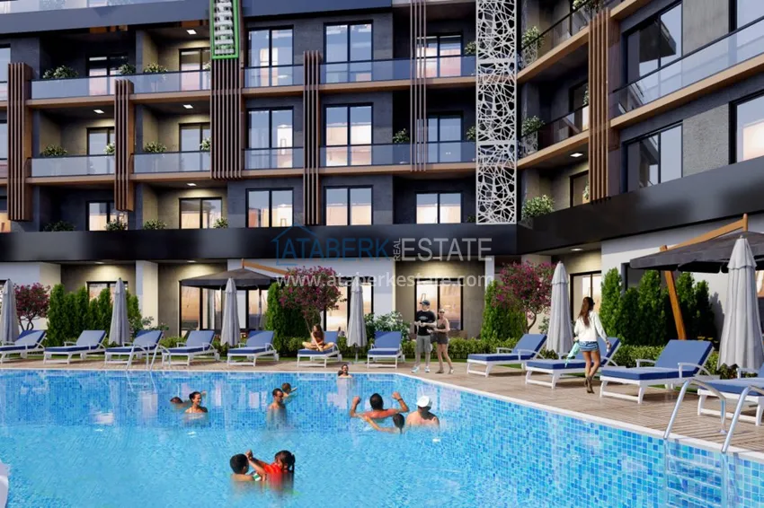 Новый проект шикарного жилого комплекса в Анталии от крупного застройщика  8 