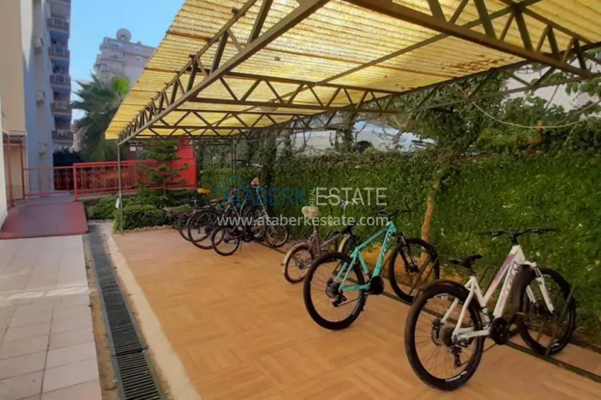 Квартира в Махмутларе, двухкомнатная с мебелью в жилом комплексе 9 