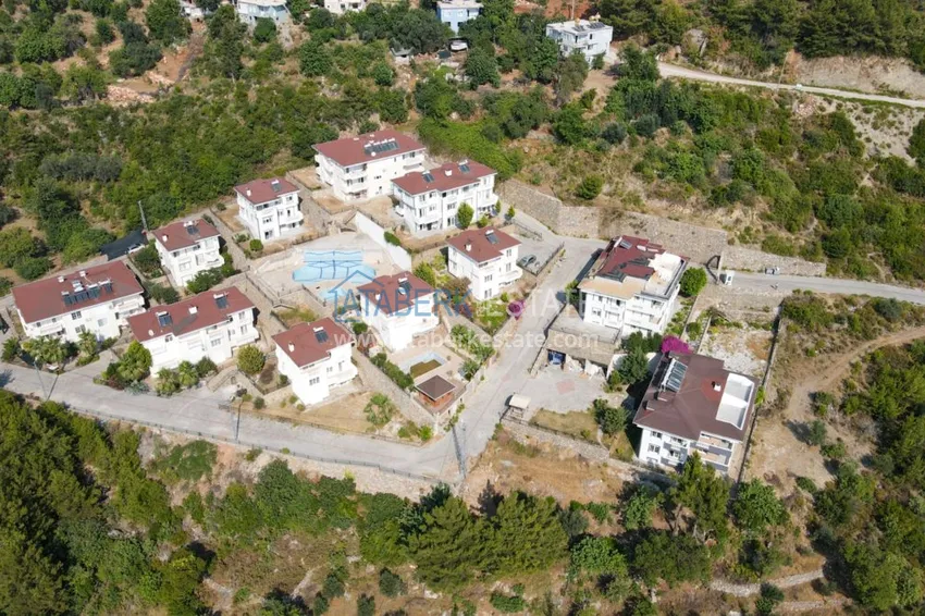 Вилла в горах - Алания район Бекташ с исключительным панорамным видом  8 