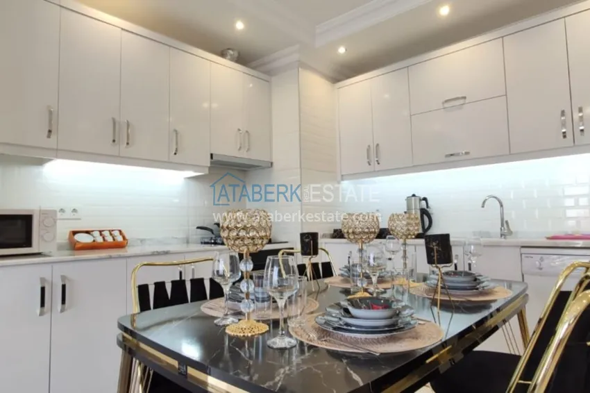 Приобрести Квартира в Махмутларе трехкомнатная с современным интерьером  8 