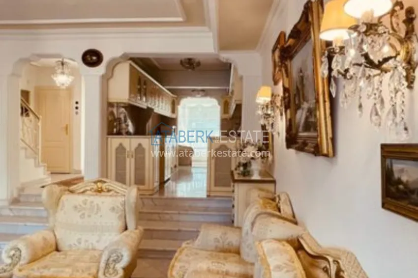 Приобрести Трехуровневая смежная вилла в районе Конаклы – Алания  11 