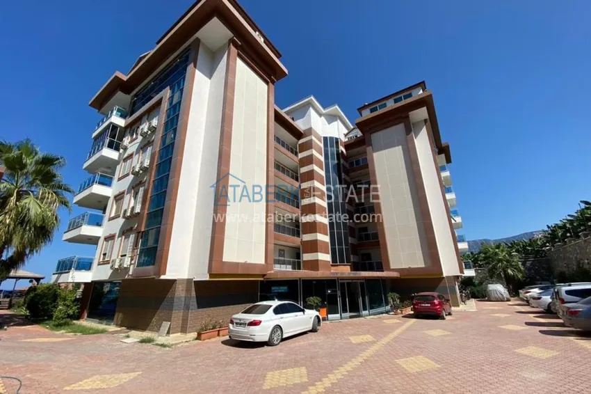 Пентхаус в Каргыджаке с мебелью, видом на море и горы в жилом комплексе 9 