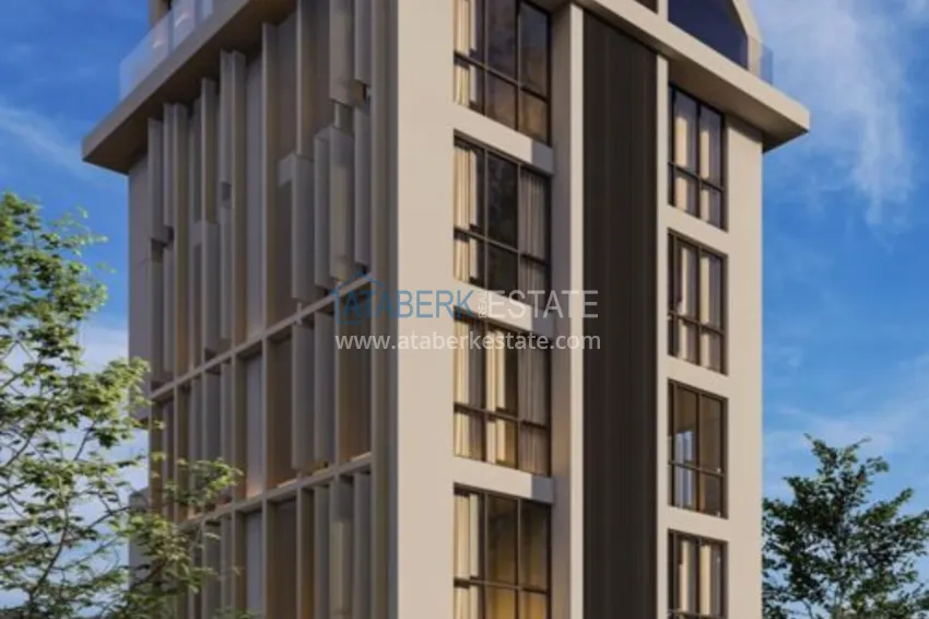 Выгодный проект жилого комплекса в Алании для инвестиций 9 