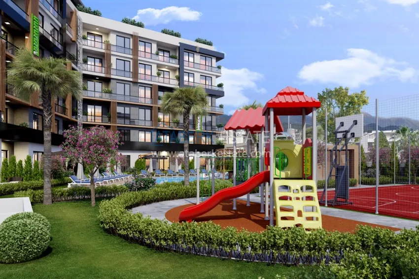 Новый проект шикарного жилого комплекса в Анталии от крупного застройщика  9 