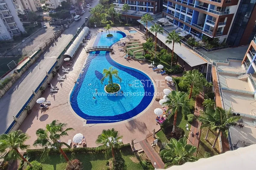 Приобрести Квартира в районе Джикджилли меблированная с видом на море в комплексе класса люкс 9 