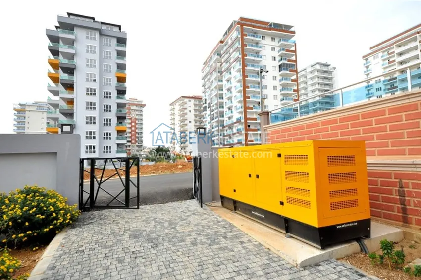 Квартира меблированная в молодом современном комплексе,Алания, Махмутлар 9 