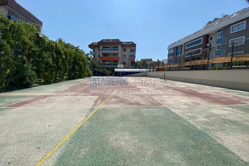 Квартира в районе Оба меблированная с отдельной кухней в престижном комплексе 9 