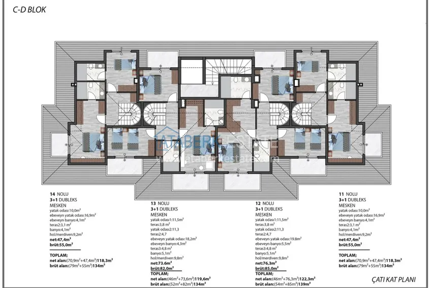 Купить дешево Новый инвестиционный проект жилого комплекса в районе Оба 15 
