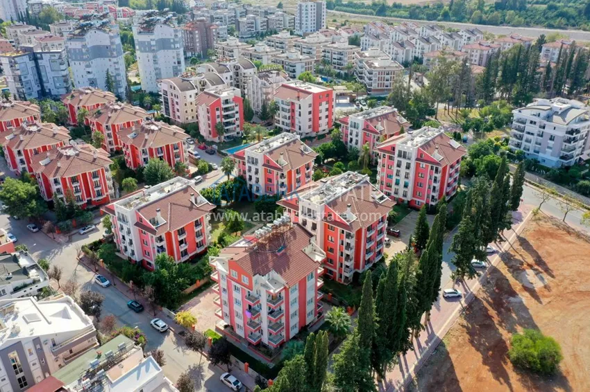 Квартира в Анталии, Гюрсу - мебель, центральное отопление, элитный комплекс  1 