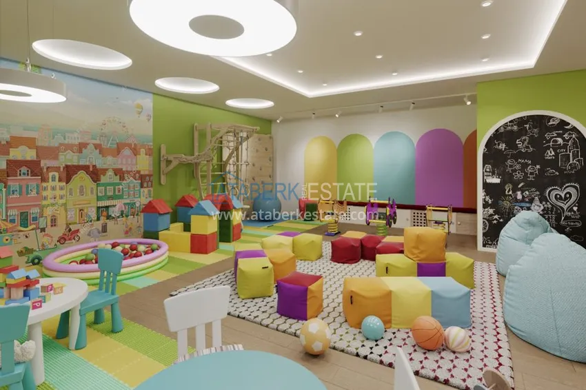 Проект нового многоквартирного жилого комплекса в Махмутларе – центр 21 