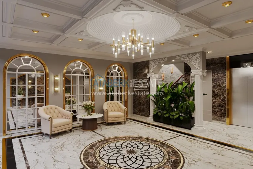 Проект нового многоквартирного жилого комплекса в Махмутларе – центр 16 