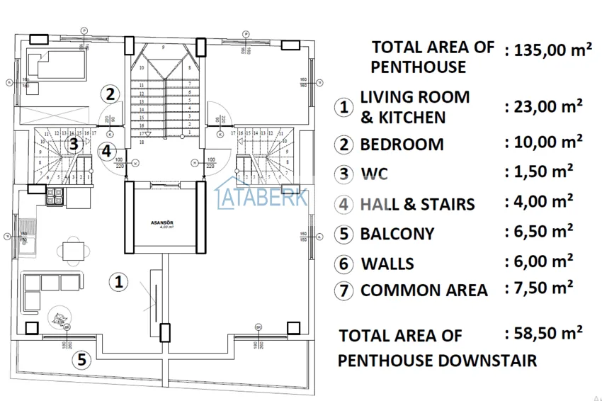 Купить дешево Выгодный проект жилого комплекса в Алании для инвестиций 2 
