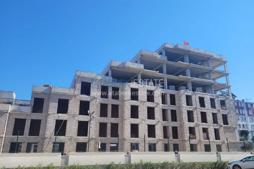 Квартиры в Анталии, район Кепез на стадии строительства от застройщика 6 