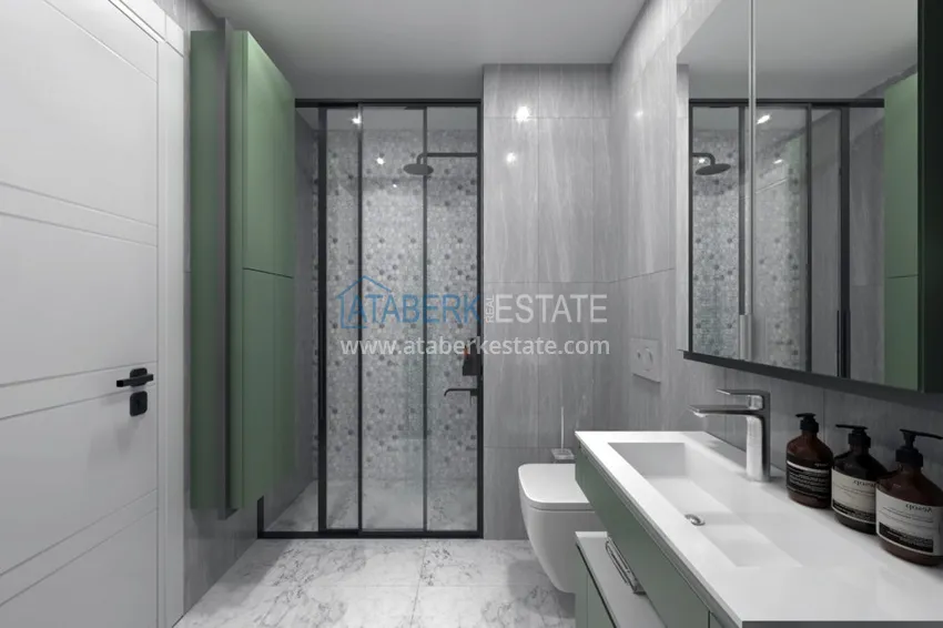 Приобрести Новый проект шикарного жилого комплекса в Анталии от крупного застройщика  24 