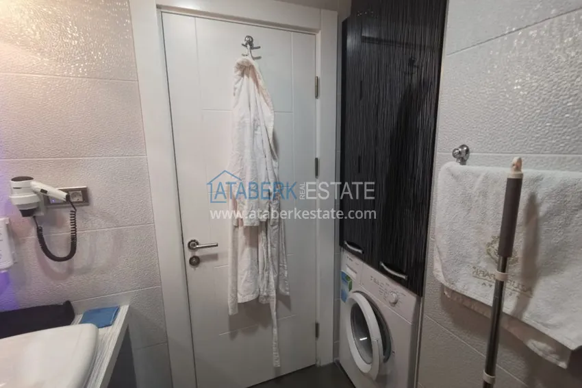 Приобрести Аренда квартиры в Алании, Махмутлар в престижном комплексе с частным пляжем А156  27 