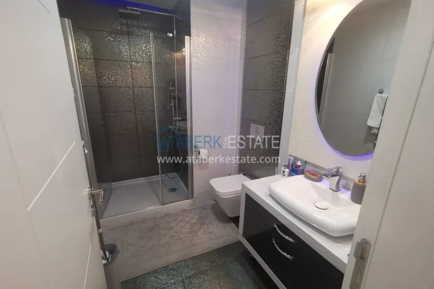 Приобрести Аренда квартиры в Алании, Махмутлар в престижном комплексе с частным пляжем А156  28 