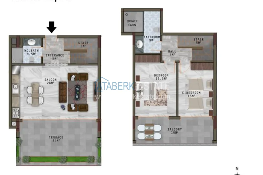 Купить дешево Новый инвестиционно-привлекательный проект жилого комплекса в районе Каргыджак 12 