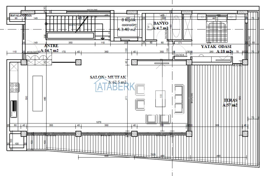 Купить дешево Эксклюзивные виллы класса-люкс в центре Алании – горный район Бекташ 2 