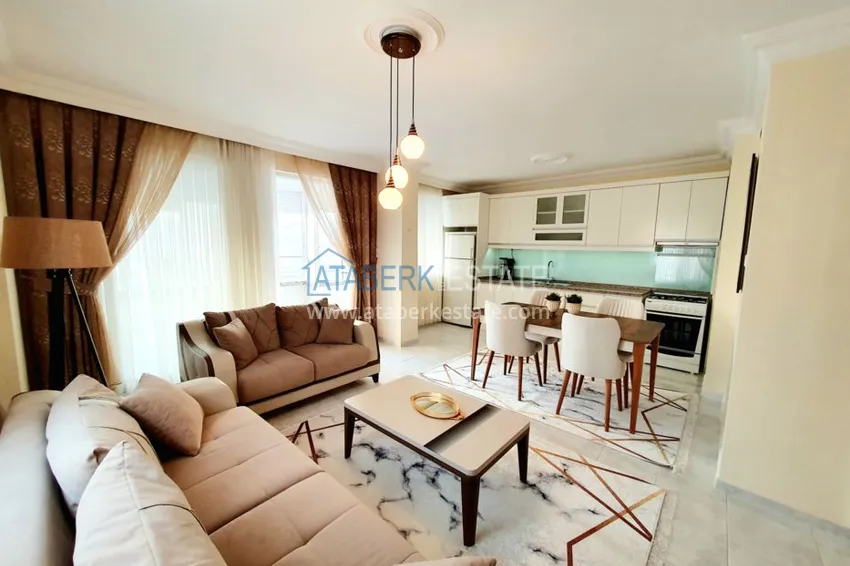 Приобрести Квартира в Махмутларе, в 3 минутах от побережья Средиземного моря 1 