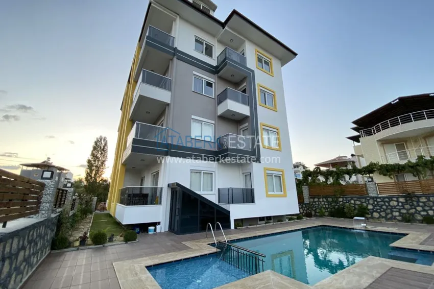 Квартира в Авсалларе с новой мебелью в современном бутик-комплексе 1 