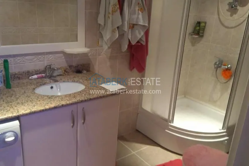 Приобрести Квартира в центре Алании, трехкомнатная с мебелью и застекленным балконом 11 