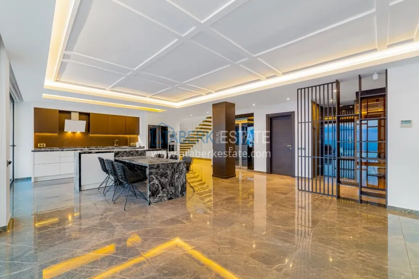 Приобрести Эксклюзивные виллы класса-люкс в центре Алании – горный район Бекташ 13 