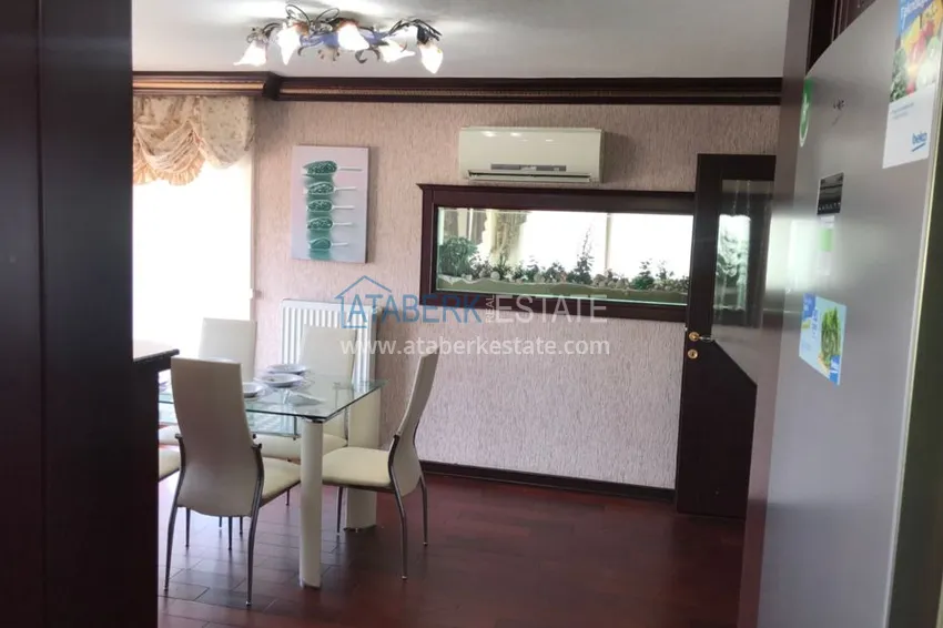 Приобрести Пентхаус в Алании меблированный с отдельной кухней и потрясающим видом  13 