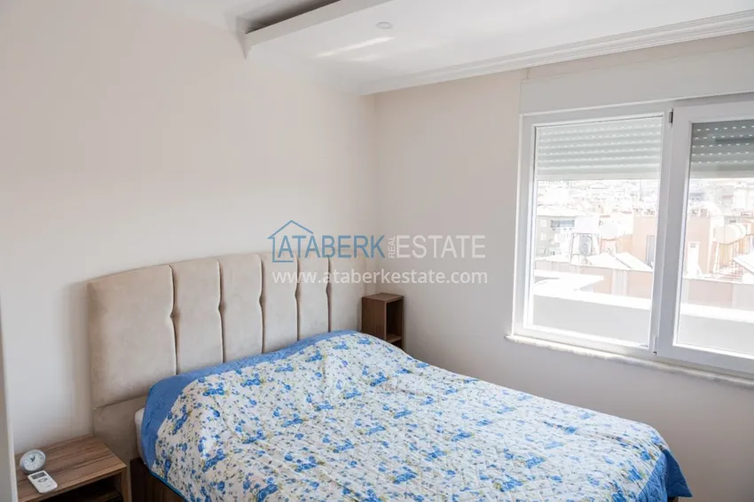 Приобрести Пентхаус в Алании с мебелью в районе пляжа Клеопатра 13 