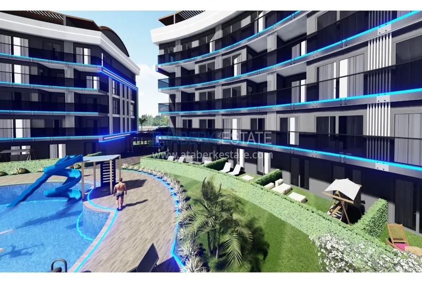 Новый стильный проект жилого комплекса в районе Оба  10 