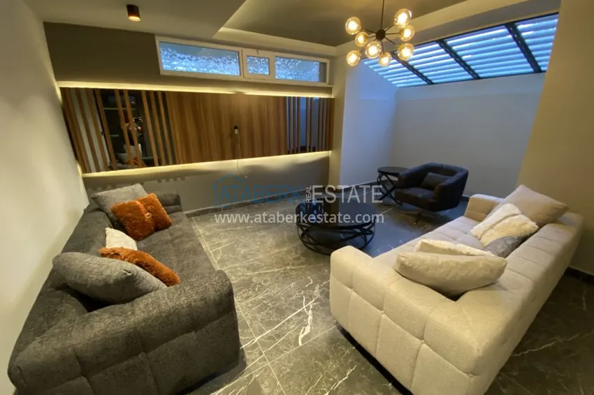 Квартира в Авсалларе с новой мебелью в современном бутик-комплексе 14 