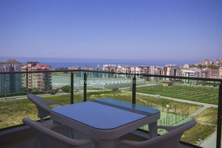 Приобрести Квартира в Авсалларе, меблированная с видом на море в комплексе с частным пляжем 13 