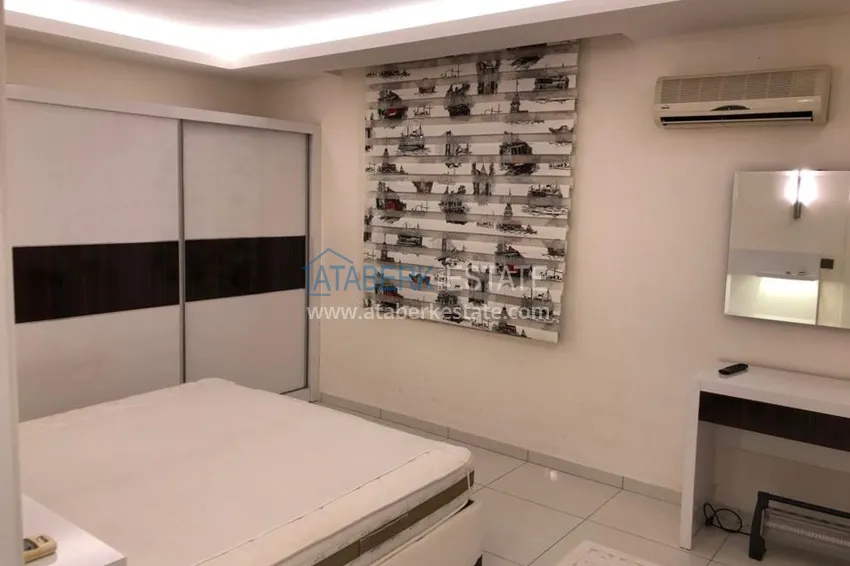 Приобрести Квартира в центре Алании с мебелью, первая береговая, район пляжа Клеопатра 11 