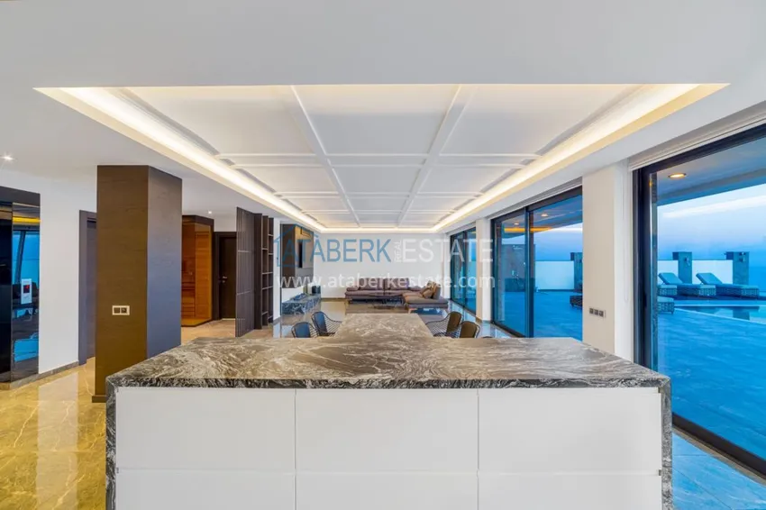 Приобрести Эксклюзивные виллы класса-люкс в центре Алании – горный район Бекташ 14 