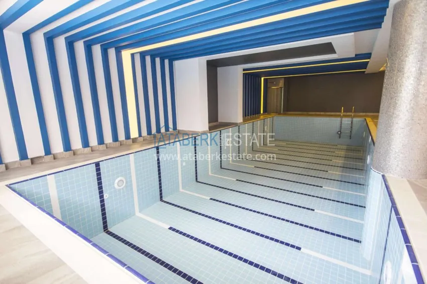 Квартира в Махмутларе в элитном комплексе, на первой береговой линии 13 