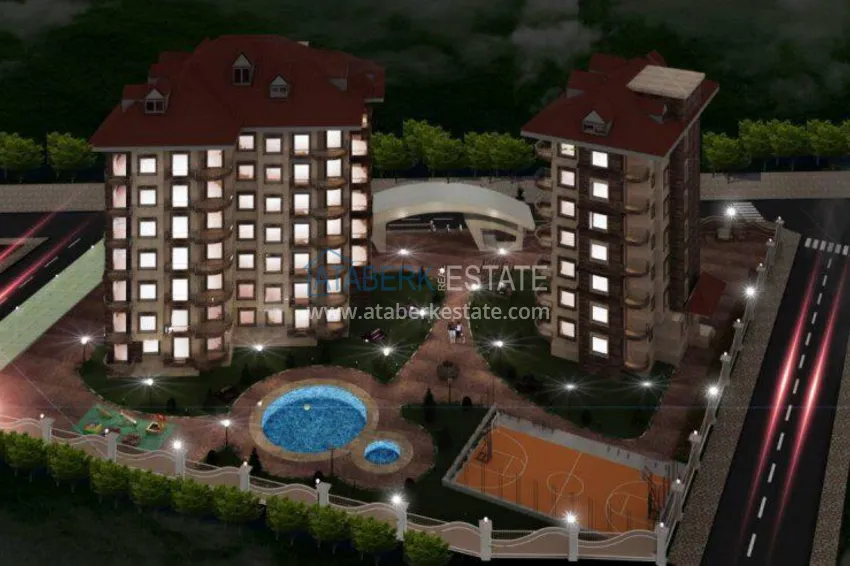 Квартиры в Авсалларе с чистовой отделкой, в новом комплексе 11 