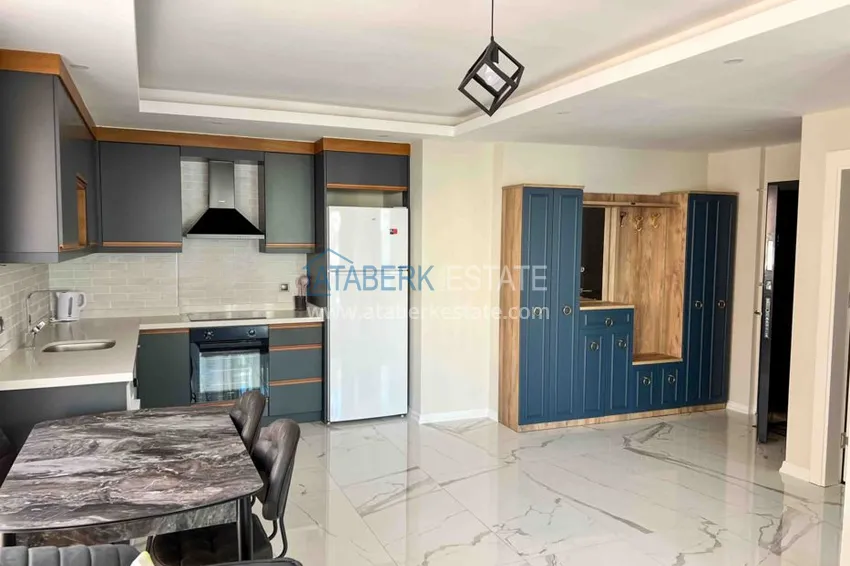 Приобрести Аренда двухкомнатной квартиры в центре Алании в 3 минутах ходьбы от пляжа Клеопатра №9 11