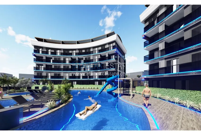 Новый стильный проект жилого комплекса в районе Оба  11 