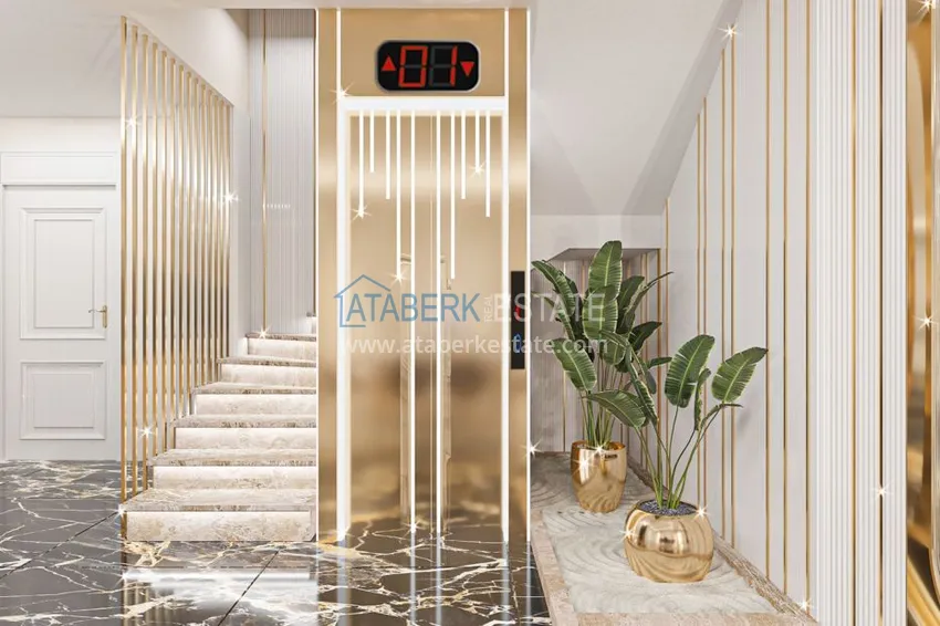 Приобрести Видовые элитные виллы на этапе строительства в районе Каргыджак 1 