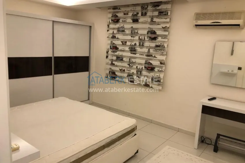 Приобрести Квартира в центре Алании с мебелью, первая береговая, район пляжа Клеопатра 12 