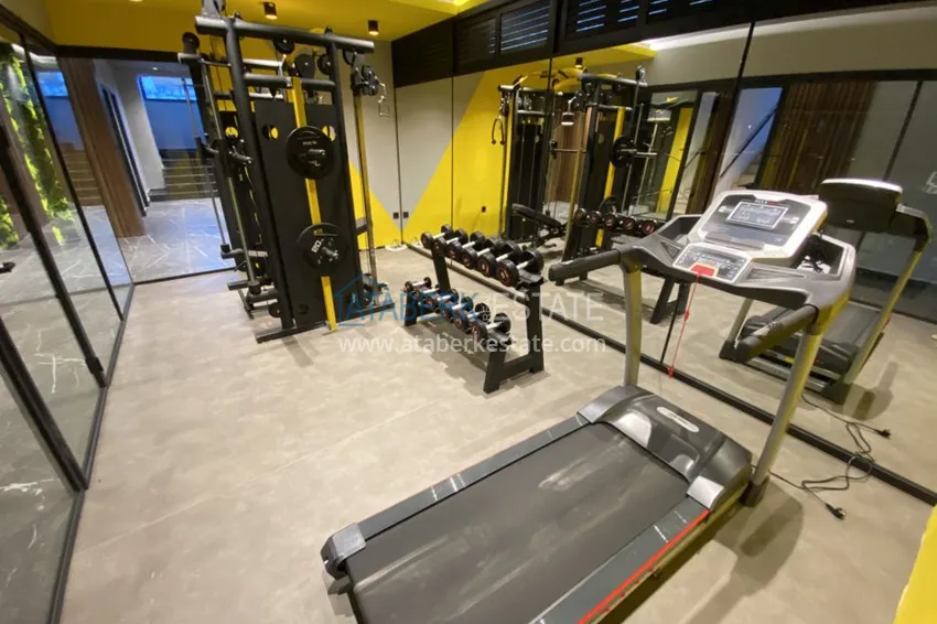 Квартира в Авсалларе с новой мебелью в современном бутик-комплексе 17 