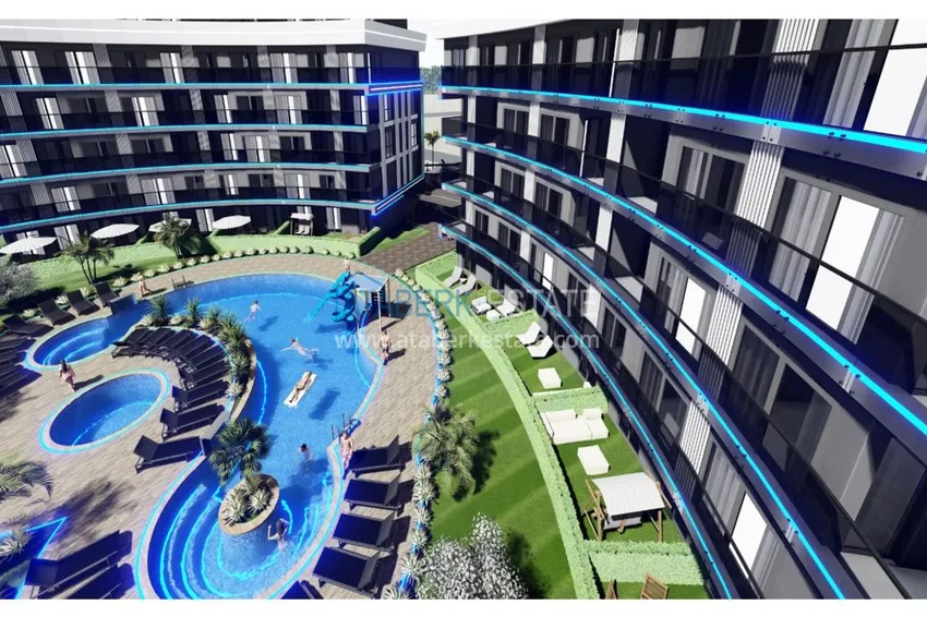 Новый стильный проект жилого комплекса в районе Оба  12 