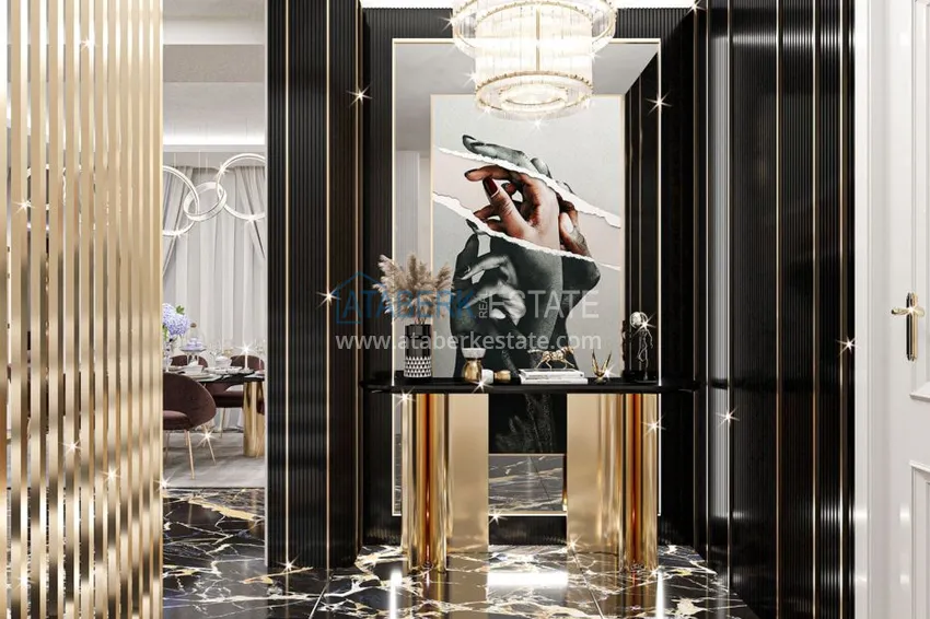 Приобрести Видовые элитные виллы на этапе строительства в районе Каргыджак 2 