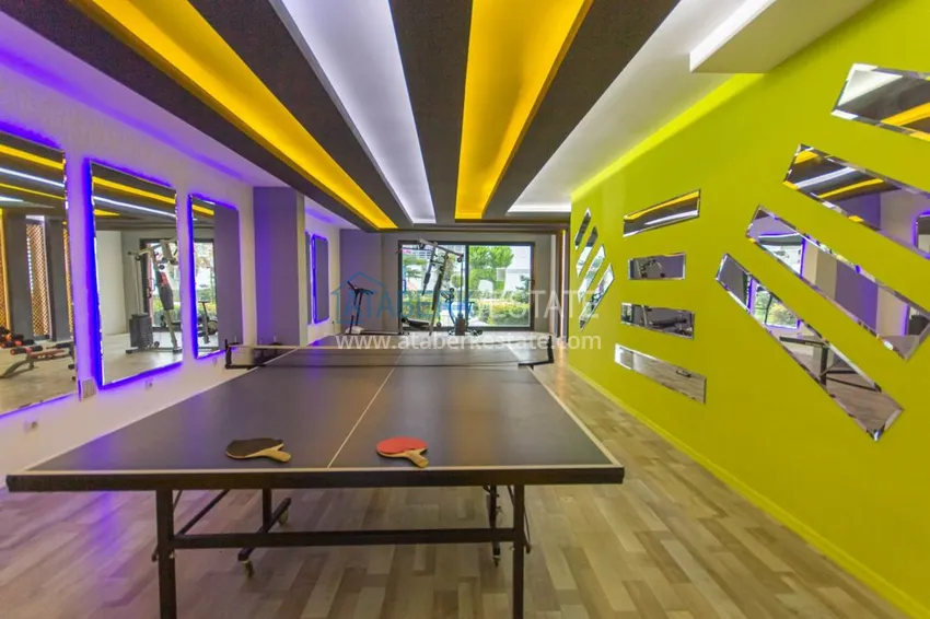 Квартира в Махмутларе трехкомнатная, с мебелью в комфортабельном комплексе 11 