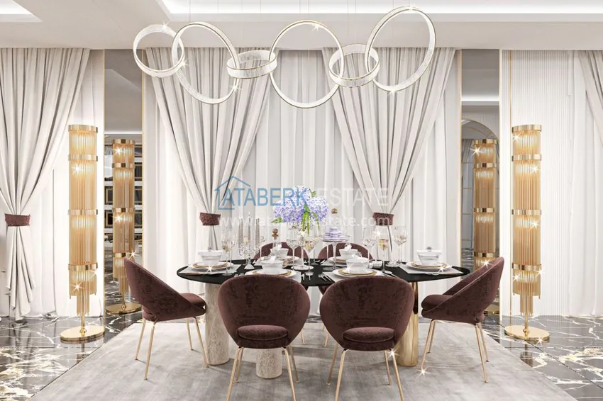 Приобрести Видовые элитные виллы на этапе строительства в районе Каргыджак 3 