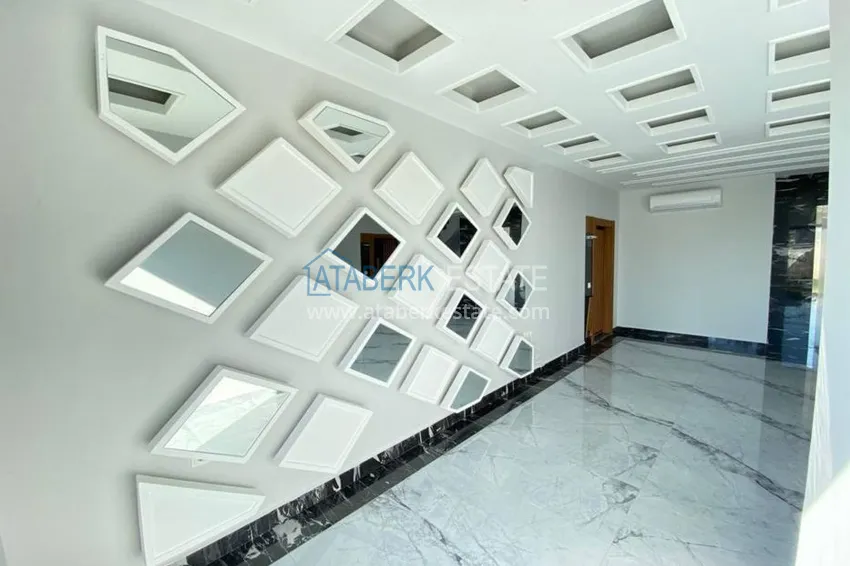 Квартира в Махмутларе с новой мебелью в комплексе с бассейном  14 