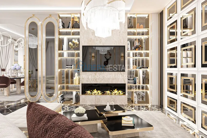 Приобрести Видовые элитные виллы на этапе строительства в районе Каргыджак 4 