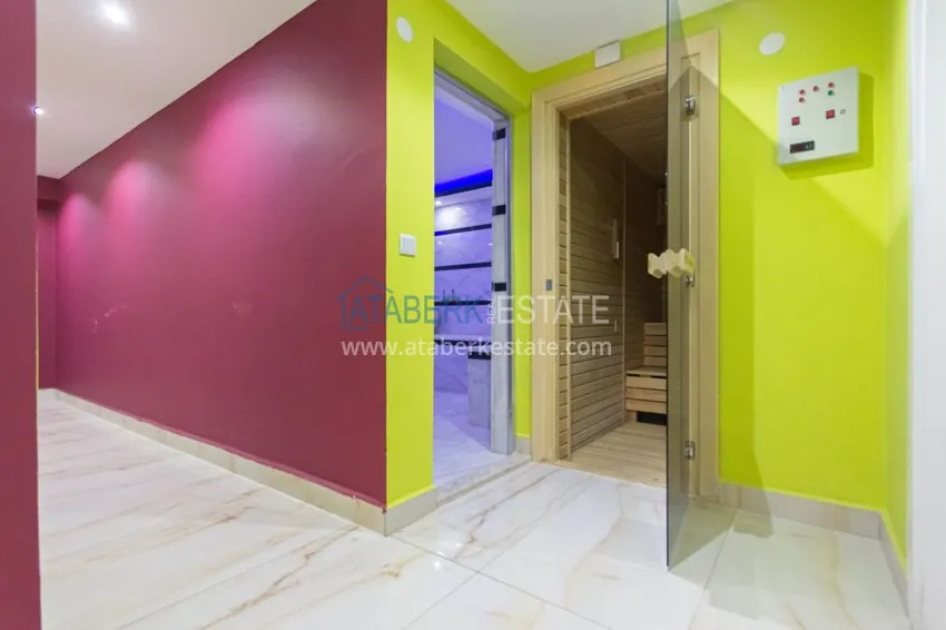 Квартира в Махмутларе трехкомнатная, с мебелью в комфортабельном комплексе 13 