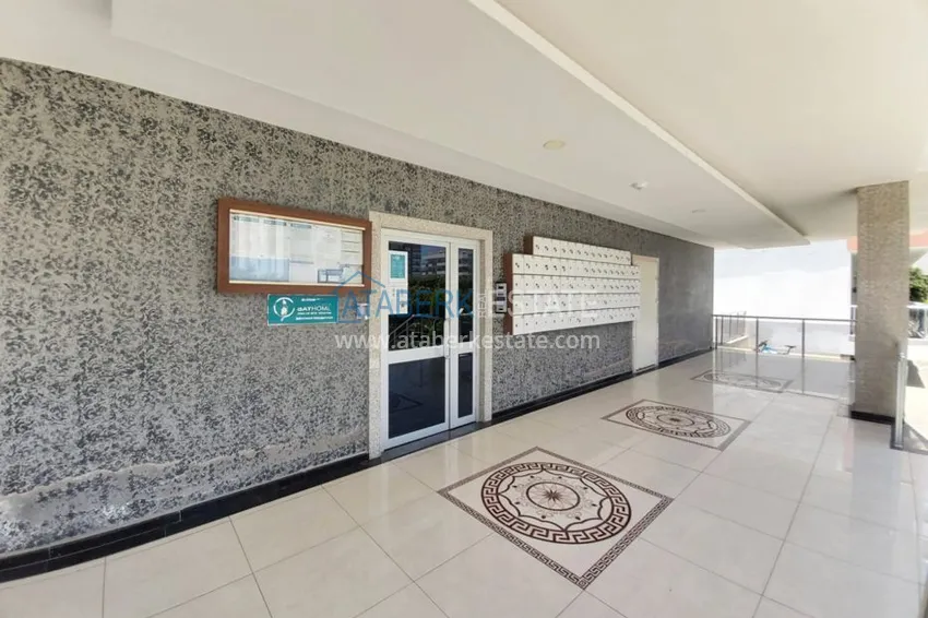 Дуплекс в Махмутларе в благоустроенном комплексе рядом с морем 13 